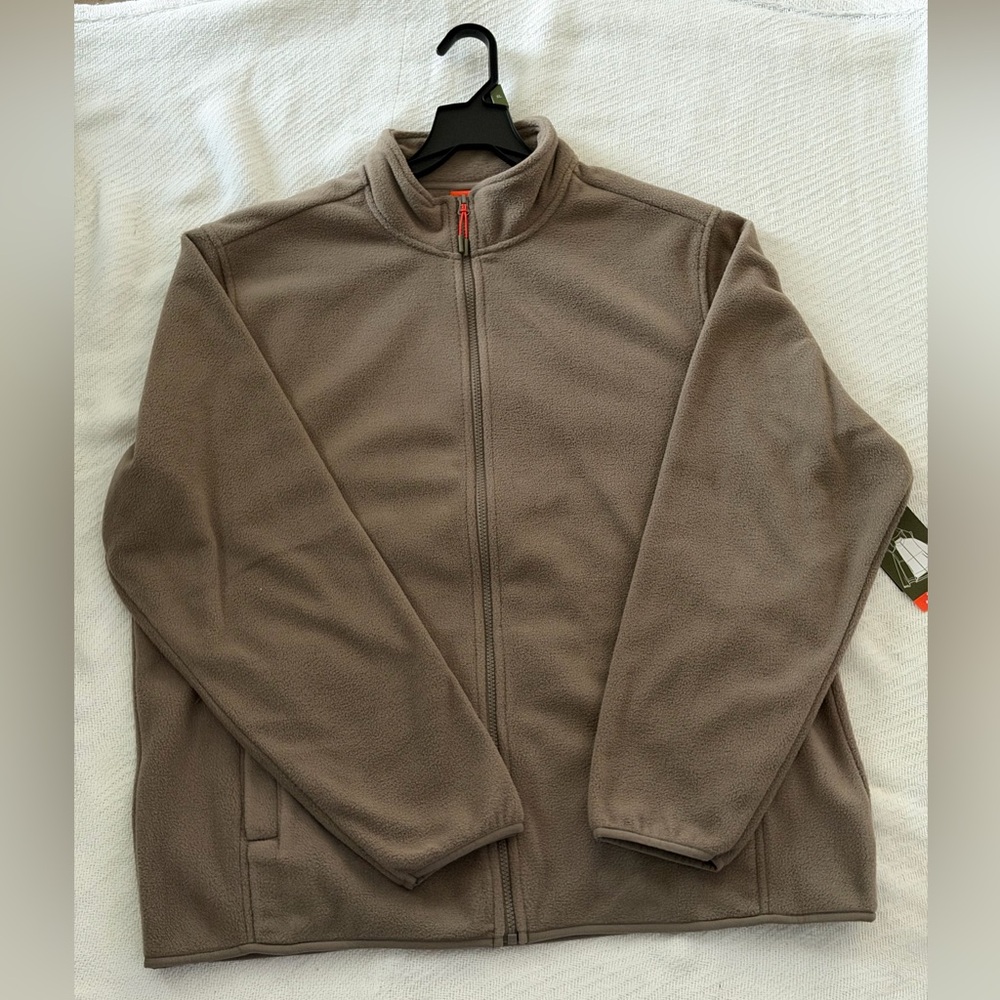 NWT Ozark Trail Taupe Fleece Jacket